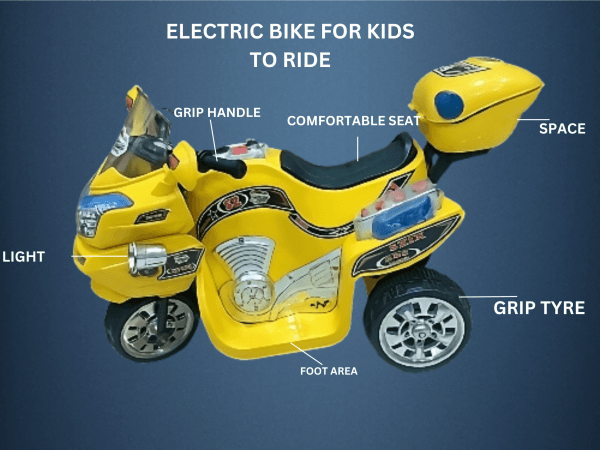 Riding electrical bike for kids