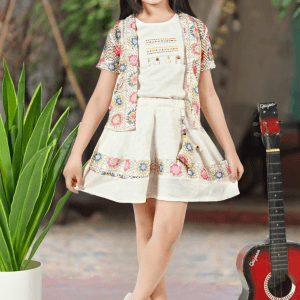Ethnic Inspired Skirt and Top Set for Girls traditional festive wear