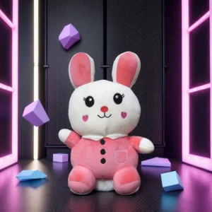 Adorable Pink Bunny Plush Toy for Kids soft huggable bunny