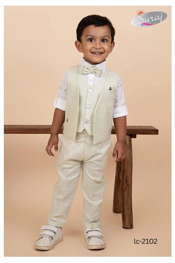 Stylish Three Piece Suit for Boys formal kids outfit